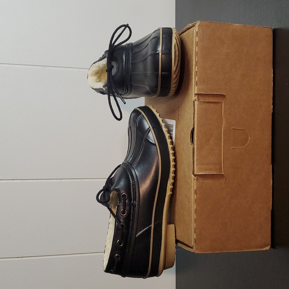 NIB Black and Tan Shoes